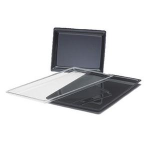 Cal-Mil 325-9-12 9in x 26in x 1"H Clear Acrylic Shallow Display Tray - 6 Each 