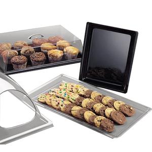 Cal-Mil P235-12 18in x 26in x 1"H Clear Acrylic Shallow Display Tray - 4 Each 