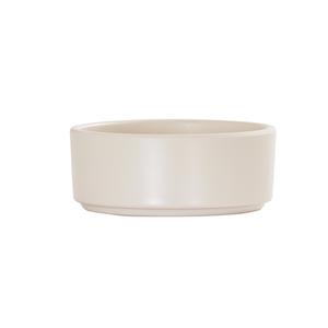 Cal-Mil 22027-103 Hudson 4" Dia. x 1.5" Ivory Melamine Ramekin - 6 Each