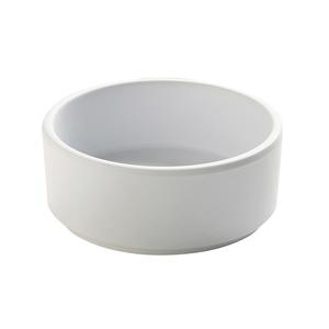Cal-Mil 22027-15 Hudson 4" Dia. x 1.5" White Melamine Ramekin - 6 Each