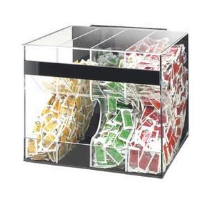 Cal-Mil 866 18.5" x 16.5" Clear Plastic Condiment Packet Dispenser