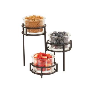 Cal-Mil 22604-16-13 Madison 9in x 9in x 9.5"H 3-Tier Condiment Organizer 