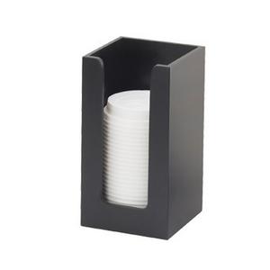 Cal-Mil 298-96 Midnight Bamboo 4.5in x 4.5in x 8"H Napkin/Lid/Cup Organizer 