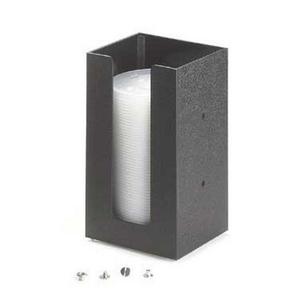 Cal-Mil 299-13 Classic 5.25" x 5.25" x 8"H Black Lid Organizer - 4 Each