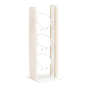 Cal-Mil 3411-113 Newport 7.25in x 7.75in x 20.5"H Cylinder Condiment Organizer 