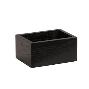 Cal-Mil 3829-87 Cinderwood 7.25"x 5.25" x 11"H Black Syrup Organizer-13 Each