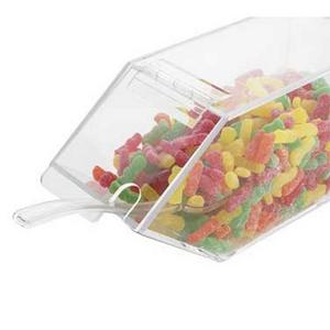 Cal-Mil 492-N Classic 4.5"x 11" x 5.5"H Clear Acrylic Topping Bin - 2 Each