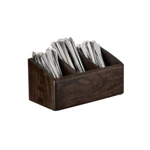Cal-Mil 22424-112 Heritage 5.5" x 10.5" x 5"H (3) Sections Flatware Holder