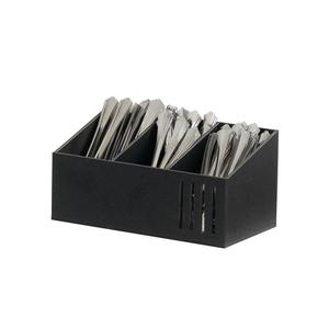 Cal-Mil 28510-13 Classic 10.5in x 5.5in x 5"H Slotted Flatware Display 
