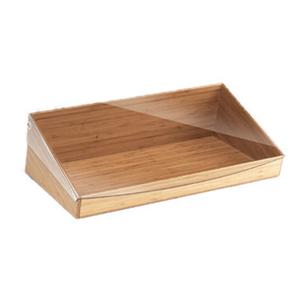 Cal-Mil 1332-12-60 Bamboo 20in x 12in Countertop Bin with Lid 