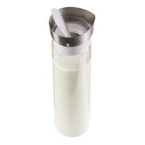 Cal-Mil 3614-55CL Luxe 4in Dia. x 10"H Clear Polycarbonate 1l Carafe 