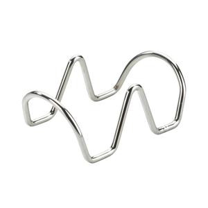 Cal-Mil 3476-2 2.5in x 4.5in x 1.75"H Stainless Steel Taco Holder - 2dz 