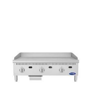 Atosa ATG-3624-S CookRite 36" Countertop Thermostatic Gas Griddle