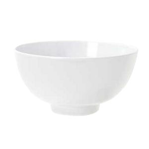 GET M-768-W Diamond White™ White Melamine 9oz Rice Bowl - 1dz 