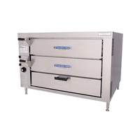 Bakers Pride Hearth Bake Twin Deck Finishing Oven Gas with 5in Deck Height - GP61 