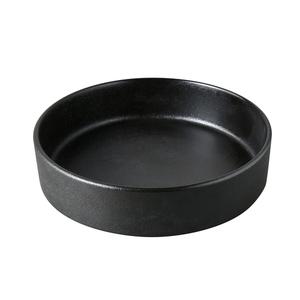 Yanco China NB-508 Noble Black Porcelain 35oz 8.1in dia. Bowl - 1dz 