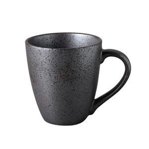 Yanco China DB-012 Diamond Black Porcelain 12 oz. 3.62"dia. Mug - 3 Doz