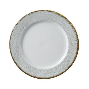 Yanco China IB-106 Iris Blue Porcelain 6.12" dia. Bread Plate - 3 Dozen