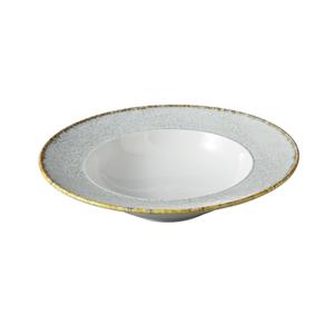 Yanco China IB-411 Iris Blue Porcelain 25 oz. 11.1" dia. Pasta Bowl - 1 Doz