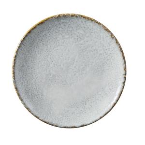 Yanco China IB-710 Iris Blue Porcelain 10.25in dia. Coupe Plate - 1dz 