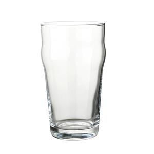 Yanco China AM-420 Aqua Mist Glass 20 oz. 3.5" dia. x 6.1"H Nonic Glass - 2 Doz