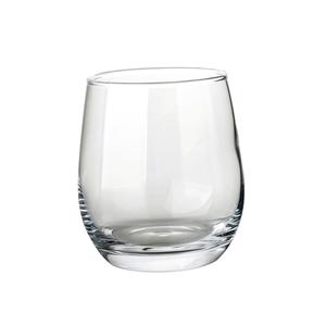 Yanco China AS-512 Aqua Spirits 12 oz. 2.75" Dia. Stemless Wine Glass - 2 Doz