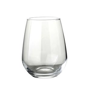Yanco China AS-516 Aqua Spirits 16 oz. 2.5" Dia. Stemless Wine Glass - 2 Doz