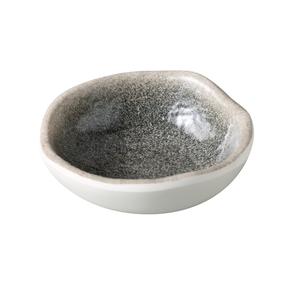 Yanco China MI-5002 Misty Gray Melamine 1.5 oz. 2.5" dia. Sauce Dish - 6 Dozen