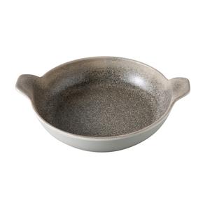 Yanco China MI-509 Misty Gray Melamine 24 oz. 9" x 7" Bowl w/ Handle - 3 Dozen