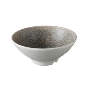 Yanco China MI-608 Misty Gray Melamine 38oz 8in dia. Ramen Bowl - 2dz 