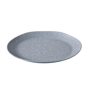 Yanco China ST-216 Stone Art Gray Melamine 16" x 12" Platter - 1 Dozen