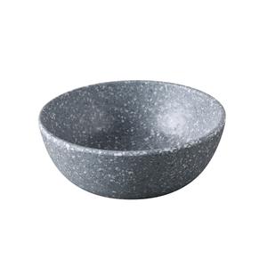 Yanco China ST-306 Stone Art Gray Melamine 24 oz 5.75" dia. Bowl - 3 Dozen