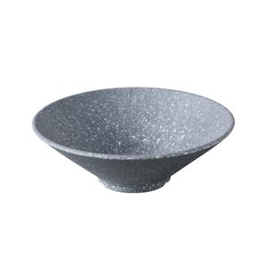 Yanco China ST-508 Stone Art Gray Melamine 35 oz 8.75" dia. Ramen Bowl - 2 Doz
