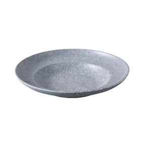 Yanco China ST-610 Stone Art Gray Melamine 13 oz 10.75" dia. Bowl - 2 Doz