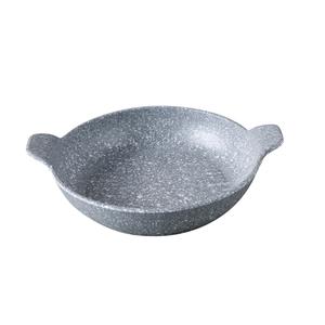 Yanco China ST-709 Stone Art Gray Melamine 25 oz 9.1" dia. Bowl w/ Ear - 2 Doz