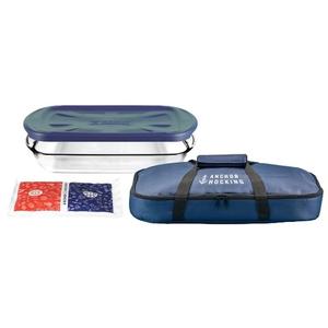Anchor Hocking 10194L20 Essentials Bake' N Take™ Bake Dish Tote Set - 3 Pieces 