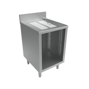 BK Resources UBC-1821 18"W x 21"D Stainless Steel Under Bar Cabinet