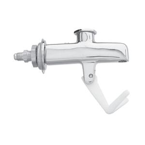 Fisher 9033 Wall Mount Push-Back Glass Filler Faucet w/ Flange
