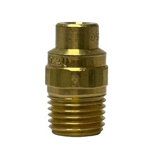 Fisher 73494 Brass 1/4in Male Solid Stream Nozzle 