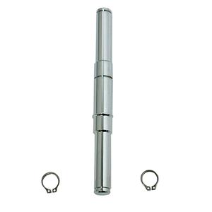 Fisher 73554 Chrome-Plated Brass Double Long Axle with (2) Snap Rings 