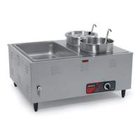 Nemco 14 x 27 x 24 Brushed Stainless Steel Mini Steamtable - 6060A