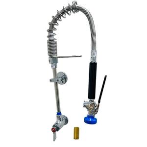 Fisher 82210 Wall-Mount Pre-Rinse Unit with 6in Add-On Faucet & 4in Riser 