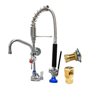 Fisher 82220 Wall-Mount Pre-Rinse Unit with 6in Add-On Faucet & 4in Riser 