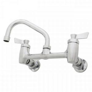 Fisher 97670 8in Backsplash Faucet with 14in Swing Spout & Close Elbows 
