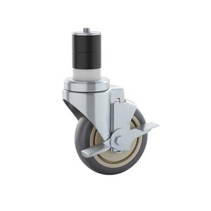 Flash Furniture NH-W01-GG Summit 4in Kitchen Swivel Stem Casters - Set of 4 Flash Furniture NH-W01-GG Summit 4in Kitchen Swivel Stem Casters - Set of 4