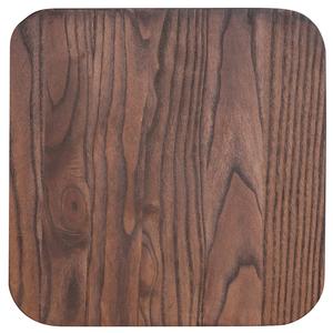 Flash Furniture CH-31320M1D-GG Rustic Walnut Elm Wood Seat for Metal Barstools Flash Furniture CH-31320M1D-GG Rustic Walnut Elm Wood Seat for Metal Barstools