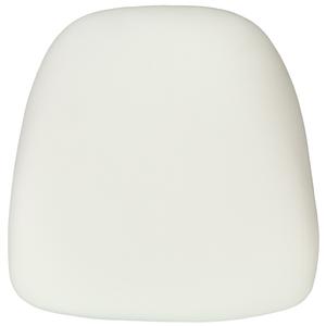 Flash Furniture BH-IVORY-HARD-GG 15"W x 15"D x 1.75in Hard Ivory Fabric Chiavari Chair Cushion 