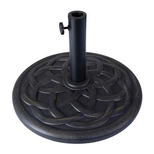 Flash Furniture GM-UB19-BRNZ-GG Kona 19.25in Dia. x 3.25"H Cement Umbrella Base Flash Furniture GM-UB19-BRNZ-GG Kona 19.25in Dia. x 3.25"H Cement Umbrella Base