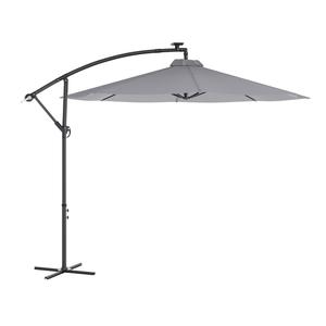 Flash Furniture GM-WL-UU012-GRY-GG Sedona 120in Dia. x 98"H Gray Cantilever Umbrella Flash Furniture GM-WL-UU012-GRY-GG Sedona 120in Dia. x 98"H Gray Cantilever Umbrella