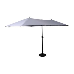 Flash Furniture GM-WL-UU021-GRY-GG Elizabeth 180in Gray Triple Head Patio Umbrella with Steel Tube Flash Furniture GM-WL-UU021-GRY-GG Elizabeth 180in Gray Triple Head Patio Umbrella with Steel Tube